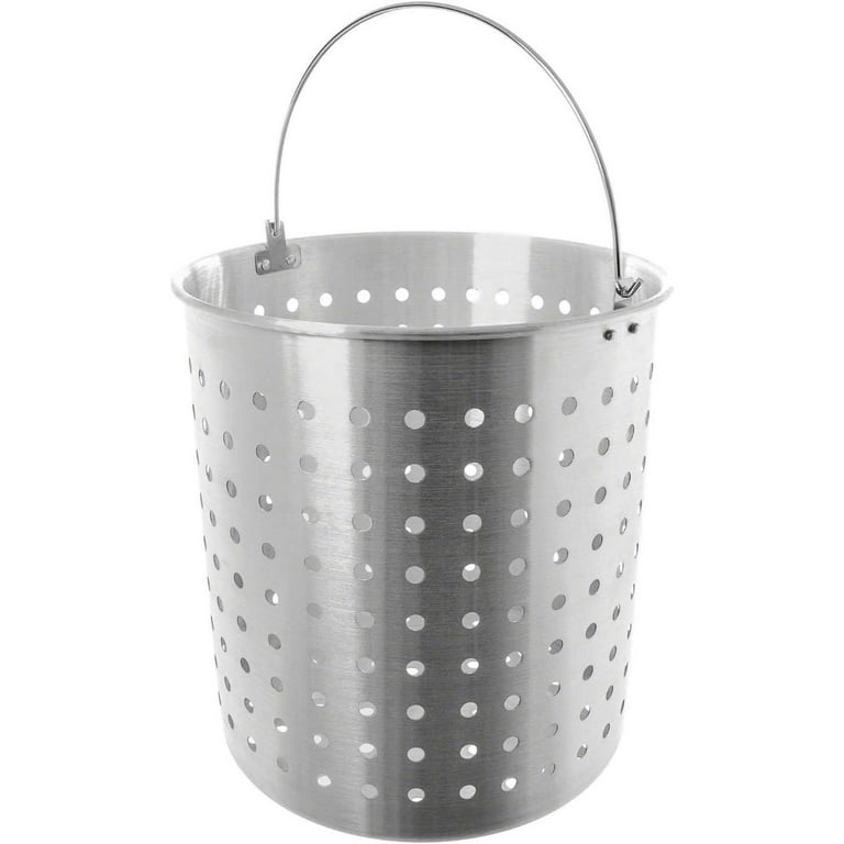 60 QT. Aluminum Pot with Basket