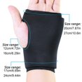 thumbnail image 2 of Compresa de hielo para muñeca, guantes de compresa fría analgésica, envoltura de bolsa de hielo, gel terapéutico reutilizable para lesiones y artritis, 2 of 5