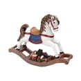 thumbnail image 2 of Retro Style Resin Horse Figurine Realistic Animal Sculpture Living Room Home Decor Ornament, 2 of 6