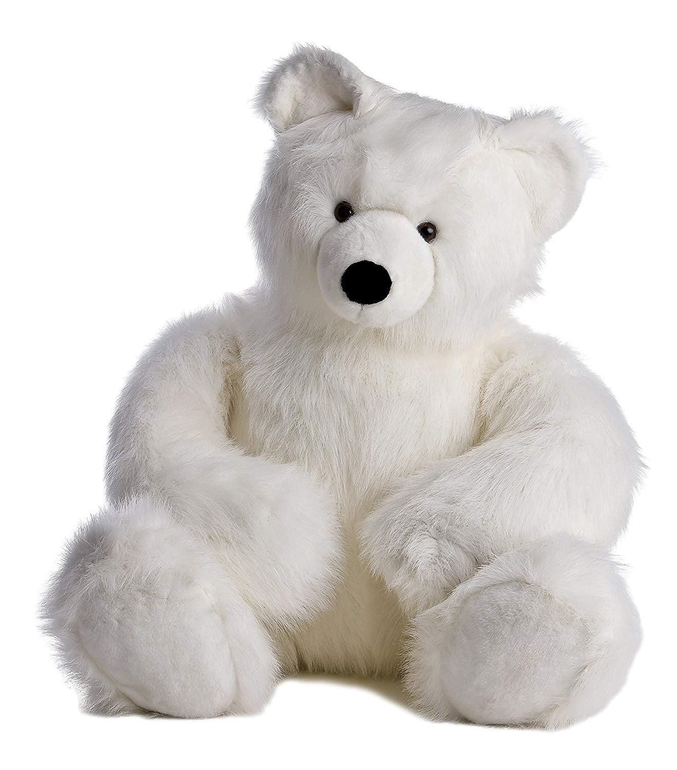 aurora white teddy bear