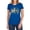 Royal, variant on Batman Collage Shield Women's T Shirt, Royal, X-Large