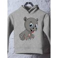 thumbnail image 3 of Cute Funny Hippo Hoodie Toddler -Image by Shutterstock,  5 Toddler, 3 of 4