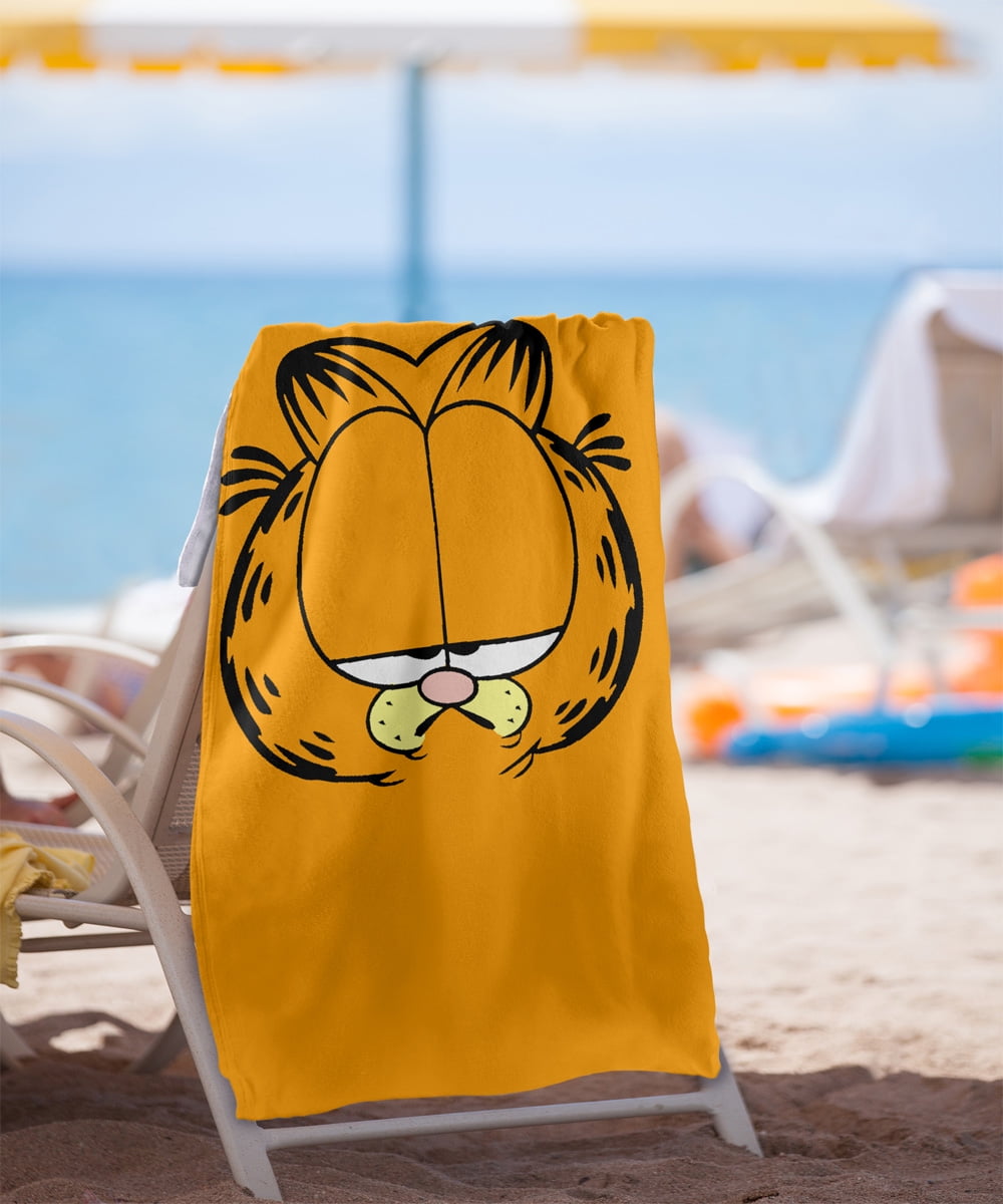 Garfield Beach Towel, 30'x60', Big Head Beach Towel