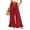 Deep Red_#03, variant on Womens Wide Leg Pants Drawstring Elastic High Waisted Ruffle Hem Palazzo Pants with Pockets,Gray L