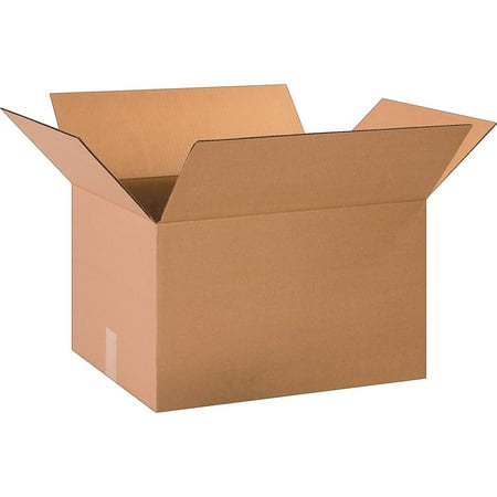 Staples 20" x 15" x 12" Shipping Boxes 32 ECT Brown 25/Bundle (201512)