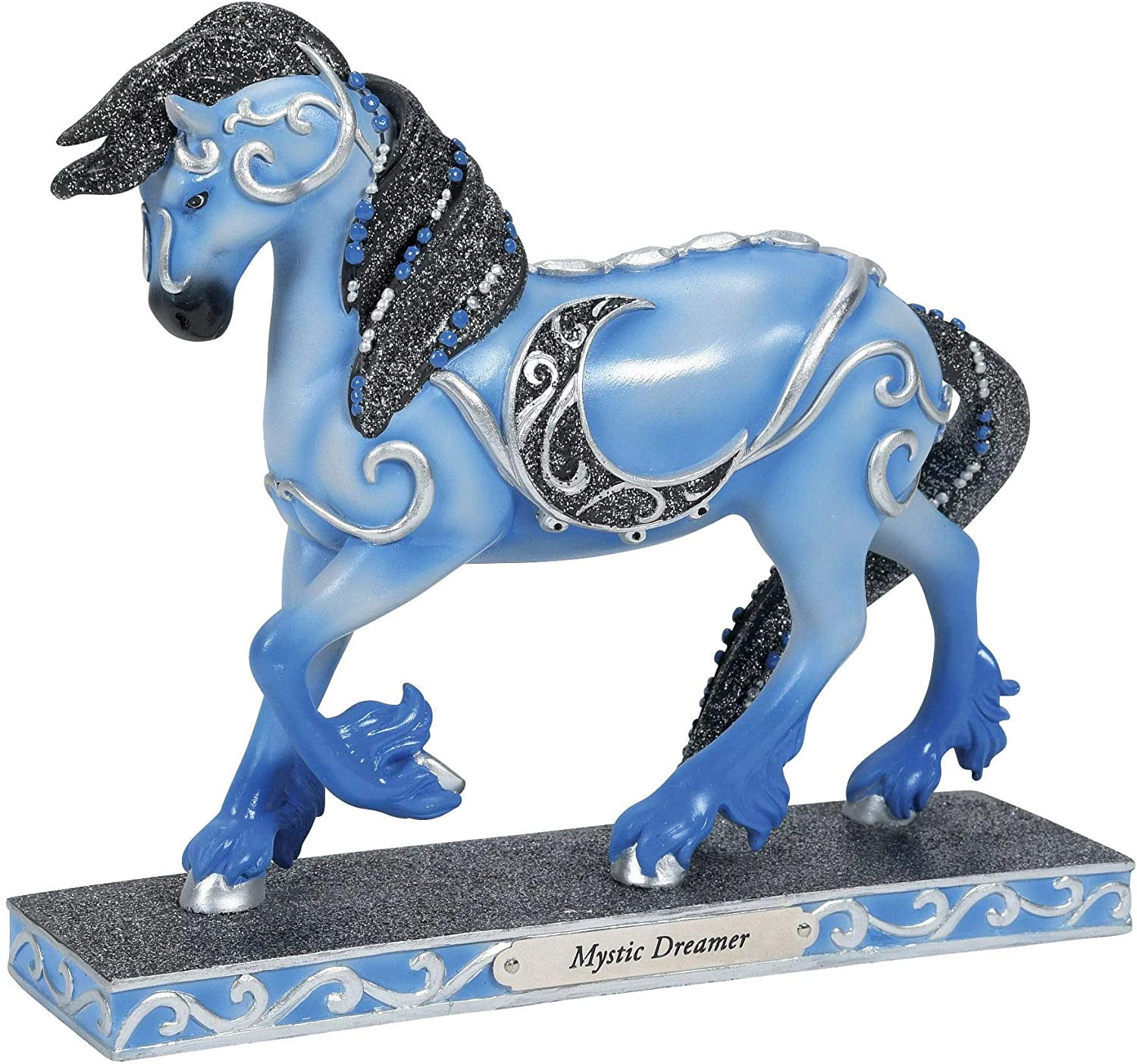 Neu 16 cm Wooden Toy PO12288 Painted Ponies 