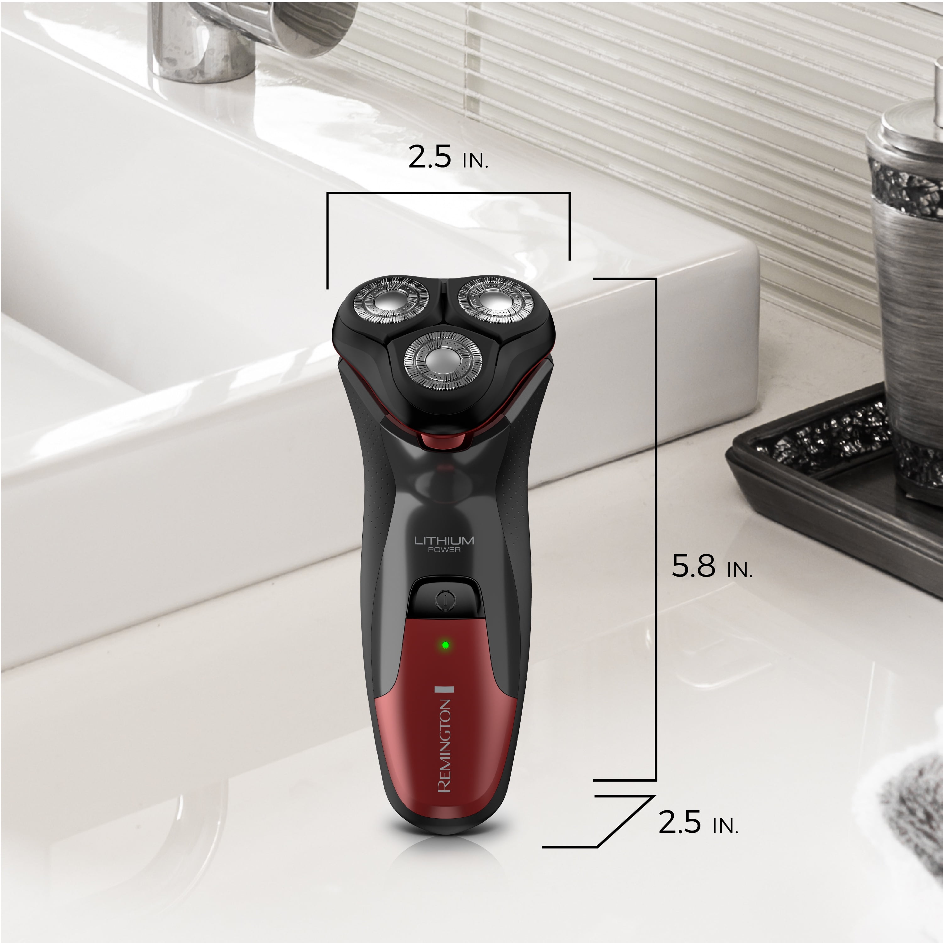 Remington R8 WETech Lithium Power Rotary Shaver, Men