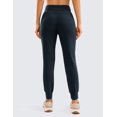 thumbnail image 2 of Women's Cotton Sweatpants High Waisted Lounge Joggers Drawstring Quick Dry Workout Pants with Pockets, 2 of 3