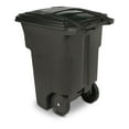 thumbnail image 5 of Toter 96 Gal. Trash Can Brownstone with Quiet Wheels and Lid, 5 of 5