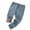 Navy, variant on MeetoTime Boys Girls Long Pants Kids Elastic Waist Fall Winter Thick Double-layer Warm Pants Suitable for 3-11 Years