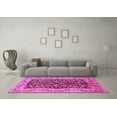 thumbnail image 3 of Ahgly Company Indoor Rectangle Oriental Pink Traditional Area Rugs, 5' x 8', 3 of 4