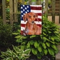 thumbnail image 2 of Carolines Treasures BB9707GF Red Dachshund Patriotic Flag Garden Size  Small multicolor, 2 of 3