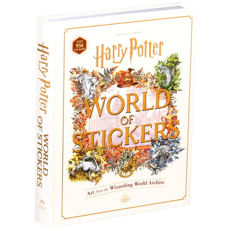 Presa Con fecha de enlace Harry Potter World of Stickers : Art from the Wizarding World Archive  (Hardcover) - Walmart.com
