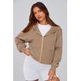 thumbnail image 3 of Buzo PRETTYGARDEN con cierre y forro polar para mujer M, 3 of 8