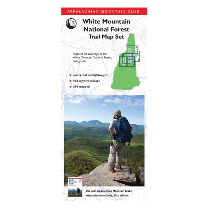 amc white mountains trail map guides        <h3 class=