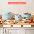 thumbnail image 6 of Beautiful 3-Cup Cooked, 1-Cup Uncooked Portable Rice and Soup Cooker with EverGood Ceramic Nonstick Coating, Hydrangea by Drew Barrymore, 6 of 13