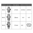 thumbnail image 3 of Electric Rivet Tool, Battery Powered High Efficiency Brushless Motor Cordless Rivet  Low Noise 20mm Stroke 360W with LED Light for Automotive, 3 of 7