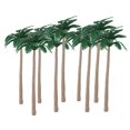 thumbnail image 4 of Modelo 20pcs Modelo Tren Palmiers Bosque Playa Paisaje O 12CM Hugo Árboles modelo, 4 of 10