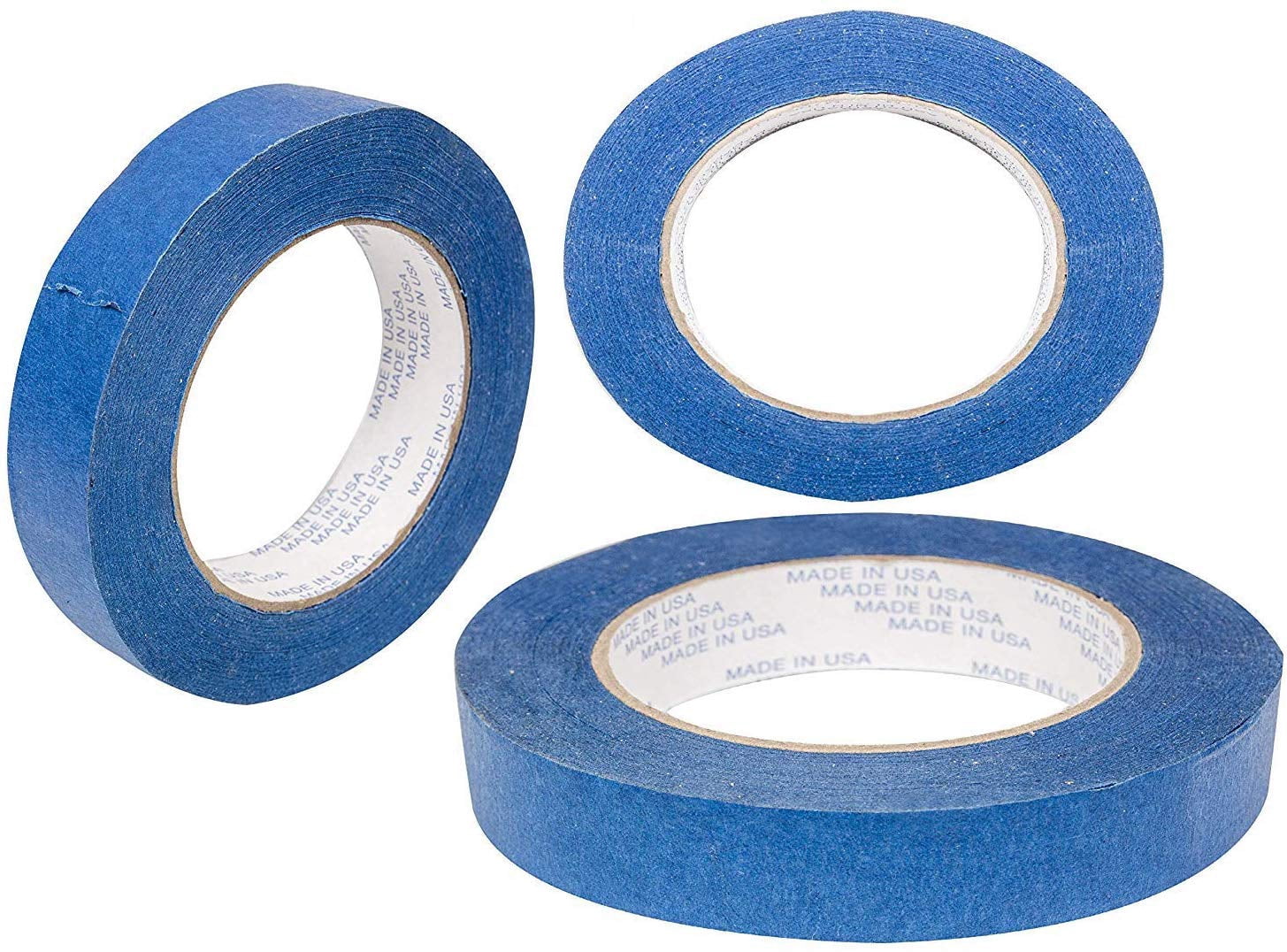 AMZ Supply Painters Tape 3" x 60 yds Blue Masking Tape.Thickness 5.7 Mil.