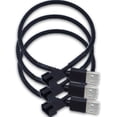 thumbnail image 2 of SHISUYAN 3Pc USB to Fan Adapter Cables Computer PC Fan Power Cable Connector Adapter Connect (Black), 2 of 8