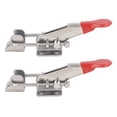 thumbnail image 1 of Serrure à Bascule, Tirez les Verrous 2pcs 400lbs Capacité en Acier Inoxydable pour Porte, 1 of 8