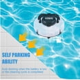 thumbnail image 3 of KOSGHO Cordless Robotic Pool Cleaner IPX8 Waterproof Dual-Motor Strong Suction Self-Parking 120Mins Runtime Automatic Pool Vacuum for Above Ground In-Ground Swimming Pool to 1076 Sq.Ft, 3 of 5