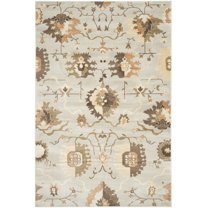 SAFAVIEH Florenteen Franklin Floral Area Rug, Grey/Ivory, 3' x 5'