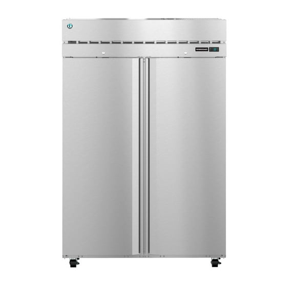 Hoshizaki R2A-FSN Refrigerator, Two Section Upright, Stainless Doors with Lock