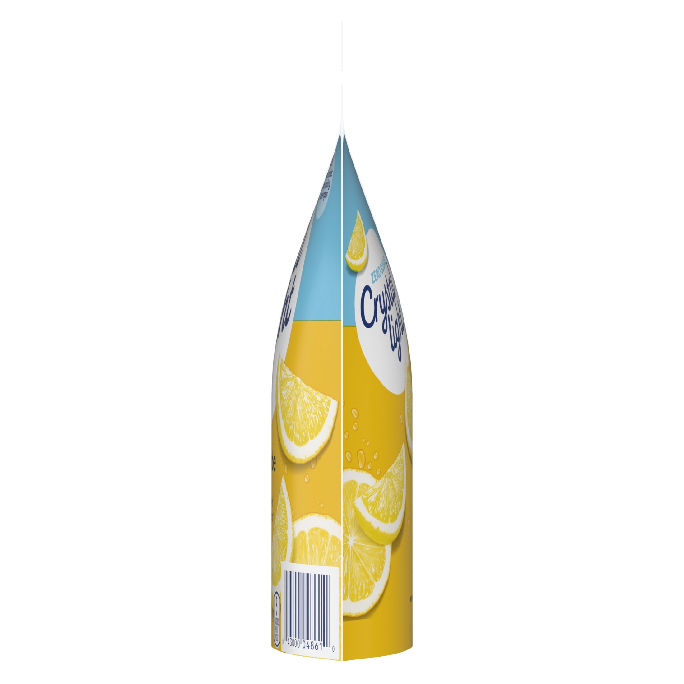 Crystal Light Drink Mix, 16 Pitcher Packets, for Flavorful Hydration and Shareable Refreshment, Lemonade, flavored with other natural flavor Zero Sugar, Low Calorie, 8.6 oz