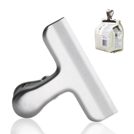 

Stainless Clips Travel Food Sealing Snack The Saver Bags Steel Beans Coffee Seal Kitchen Storage