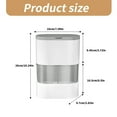 thumbnail image 5 of Double Tube Cup Holder Food Grade Plastic Cup Organizer for Restaurants and Lounges Disposable Drinkware Dispenser, 5 of 18