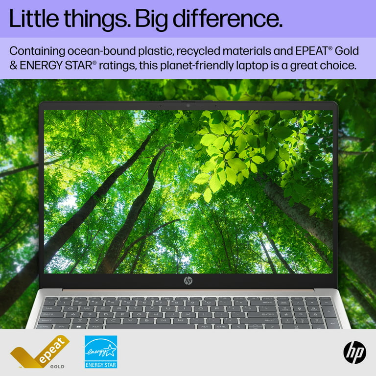 HP Laptop, AMD Ryzen 5 7520U, 8GB RAM, 256GB SSD, Pale Rose Gold, Windows 11 Home, - Walmart.com