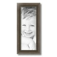 thumbnail image 2 of ArtToFrames 6" x 16" Muted Silver Picture Frame, 6x16 inch Silver Wood Poster Frame (WOM-4626),  Pack, 2 of 8