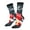 2 Black-1, variant on Cute Christmas Gnomes (2) Print Adult Socks for Men & Women,Calf Socks, Ankle Socks,Boots Socks,Breathable Casual Sock,Unisex Crew Socks