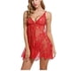 thumbnail image 5 of Ropa interior sexy para mujer, ropa interior sexy con perspectiva de pestañas, falda con tirantes, pijama con abertura, 5 of 5