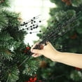 thumbnail image 5 of 10 Pack Black Artificial Glitter Berry Stem Decorations, 19 Inches Fake Christmas Glitter Bead Sticks Picks Decorative Ornaments for Christmas Tree Xmas Wreath Vase Filler Home Decor, 5 of 6