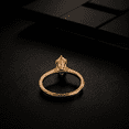 thumbnail image 3 of Diiro Marquise Cut Moissanite Ring, Solitaire Engagement Ring in 14K Vermeil Yellow Gold, Classic Promise Ring for Women, Wedding Ring, 3 of 8