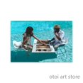 thumbnail image 3 of Obras de arte retro Slim Aarons The High Life Luxury Beach Landscape Canvas Painting Wall Art Poster Prints para decoración del hogar, 3 of 5