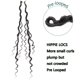 thumbnail image 4 of Cabello de ganchillo LMZIM Goddess Locs de 18 pulgadas, 8 paquetes para mujeres negras, 4 of 9