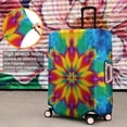 thumbnail image 4 of Tie Dye Colorful Flower Pattern Luggage Cover Fashion Suitcase Cover Baggage Covers Fit 25-28 Inch Luggage (Go Travel), 4 of 5