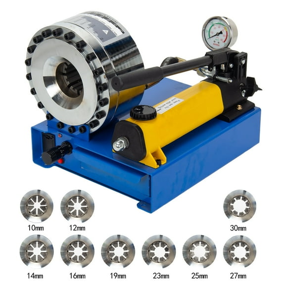 Hydraulic Hose Crimper High Pressure Hose Pipe Crimping Machine with 9 set Dies