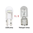 thumbnail image 4 of Kenally 2/10 Uds T10 168 192 2825 COB LED coche cuña estacionamiento luz lado puerta bombilla instrumento lámpara Auto matrícula luces Bombillas para automóviles Azul hielo 2 piezas Kenally VI000621-07, 4 of 6