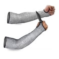 thumbnail image 2 of 1pair Level 5 HPPE Cut Arm Sleeve Safety Gloves Resistant Anti-Puncture Arm Protection for Construction Automobile Glass Industry ,Durability and Dexterity, 2 of 7