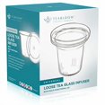 thumbnail image 6 of Teabloom Universal Glass Tea Infuser with Multi-Functional Lid - Lead-Free and Non-Toxic Glass Filter for Loose Tea Leaves, 6 of 9