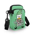 thumbnail image 3 of HELLHERO St. Patrick's Day Leprechaun Gold Adjustable Crossbody Bag, Polyester Double-layer for Adults, 3 of 7