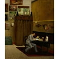 thumbnail image 2 of Edmond Tapissier 12x14 Gold Ornate Wood Frame and Double Matted Museum Art Print Titled - End of the End of the Century (1886), 2 of 4
