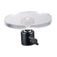thumbnail image 1 of Tnarru Round Acrylic Riser Display Stand Acrylic Block Photography Organizer Storage with Screw Mount Holder for Necklaces Bracelets 9cmx3.8cm, 1 of 8