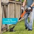 thumbnail image 4 of beyond by BLACK+DECKER 20V MAX String Trimmer / Edger, 12-Inch (LST522E1AEV), 4 of 6