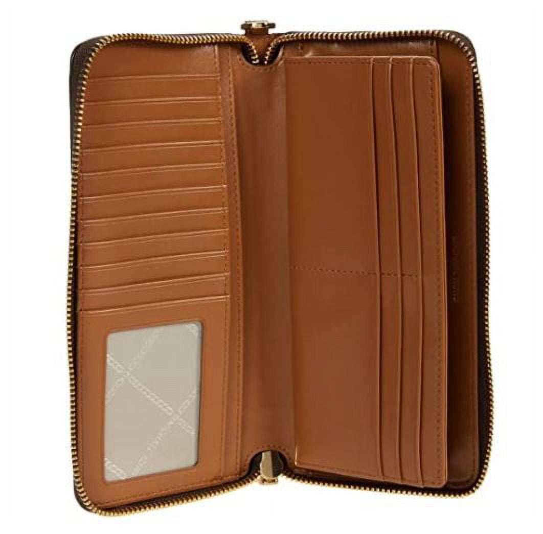 Michael Kors Leather Jet Set Travel Continental Wallet Michael Kors Leather Jet Set Travel Continental Wallet