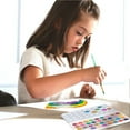 thumbnail image 3 of Royal & Langnickel - 36 Color Watercolor Artist Paint Cake Set with Brush, 3 of 7